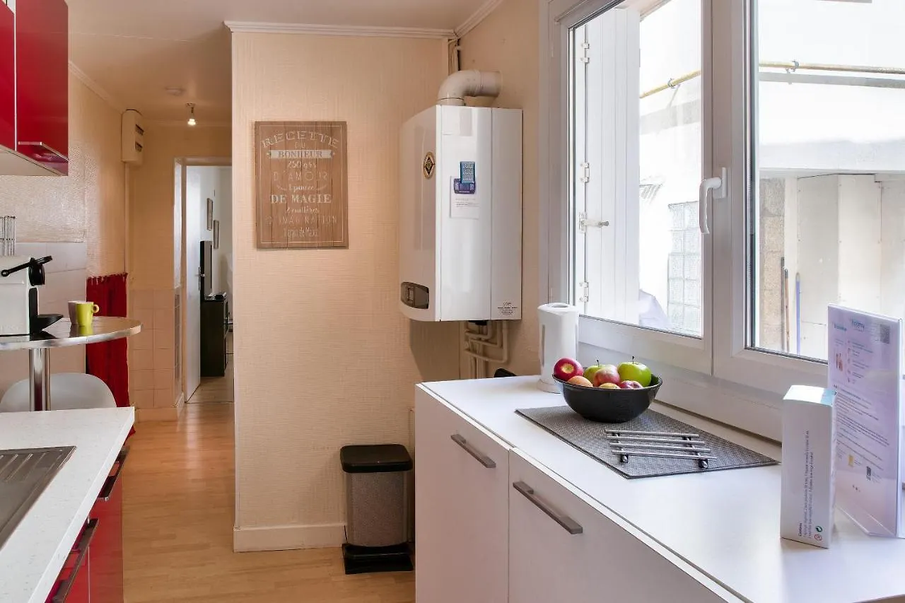 600M Plage - Centre Ville - Appartement Pour 4 Concarneau Apartman