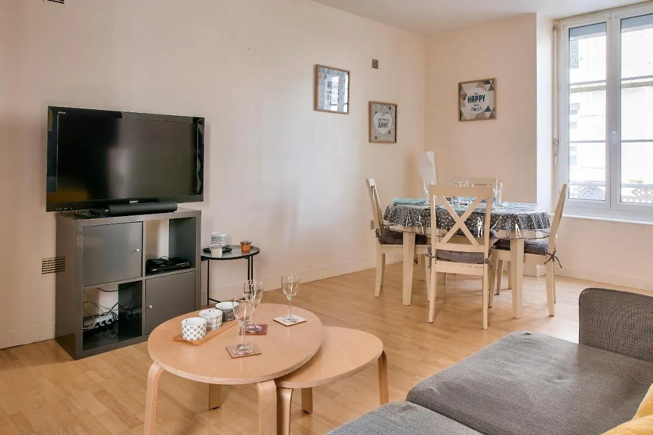 Apartman 600M Plage - Centre Ville - Appartement Pour 4 Concarneau